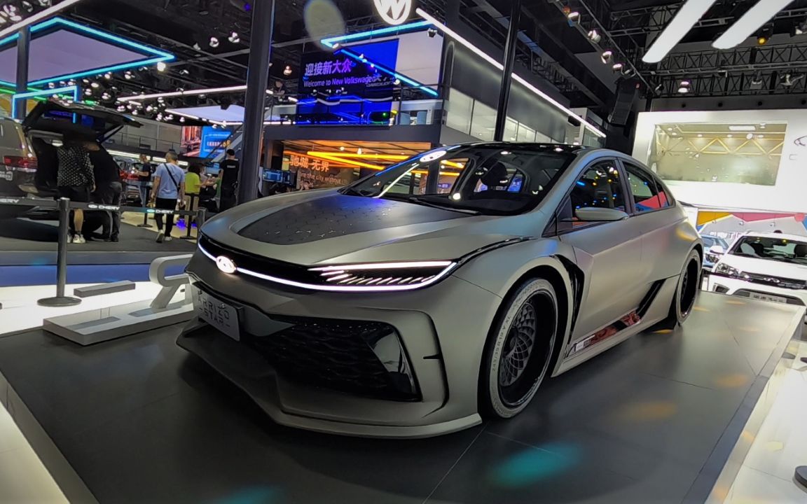 奇瑞放大招!全新艾瑞泽star改装版亮相成都车展,这颜值怎么样?