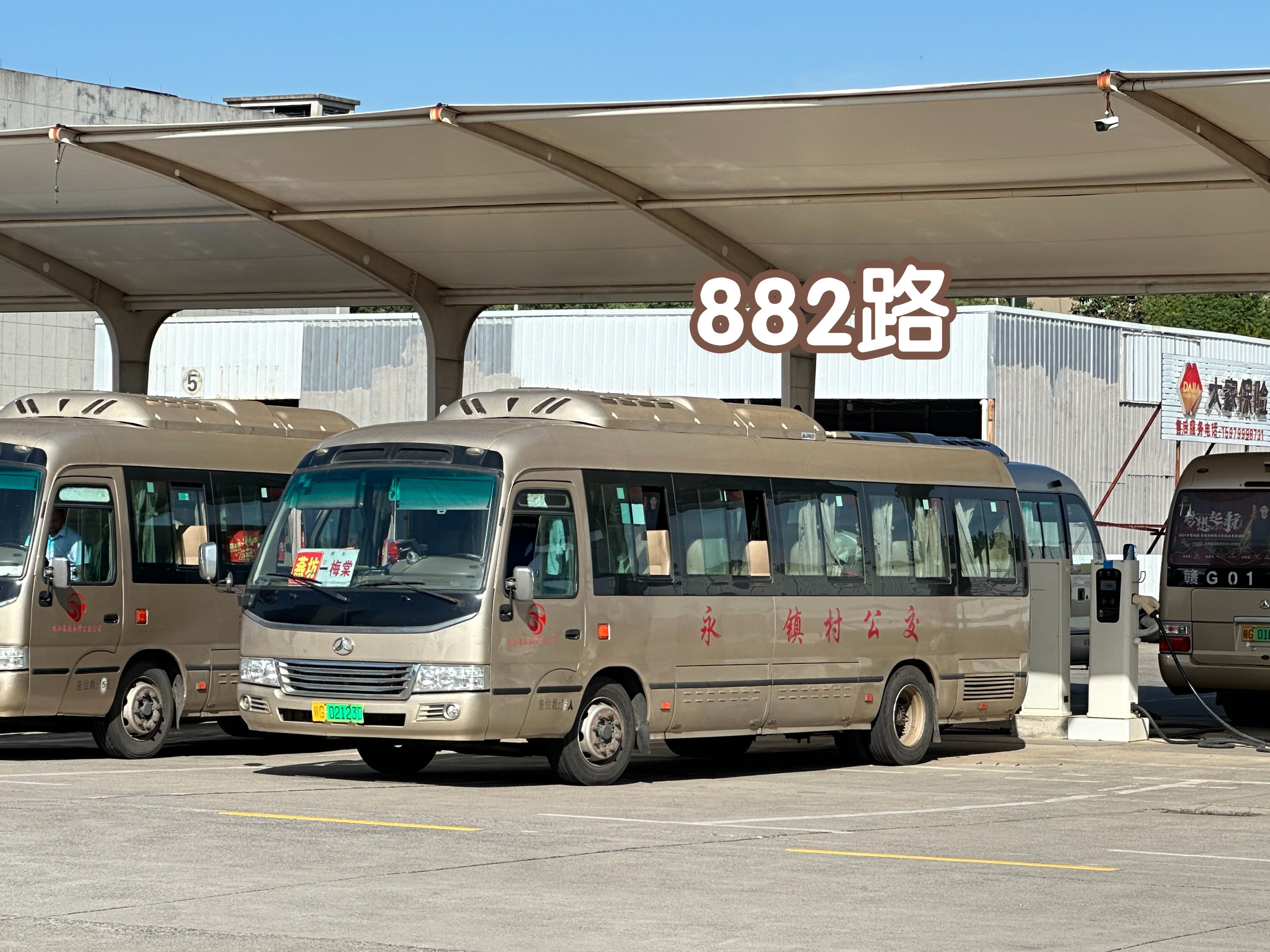 882路公交车路线图图片