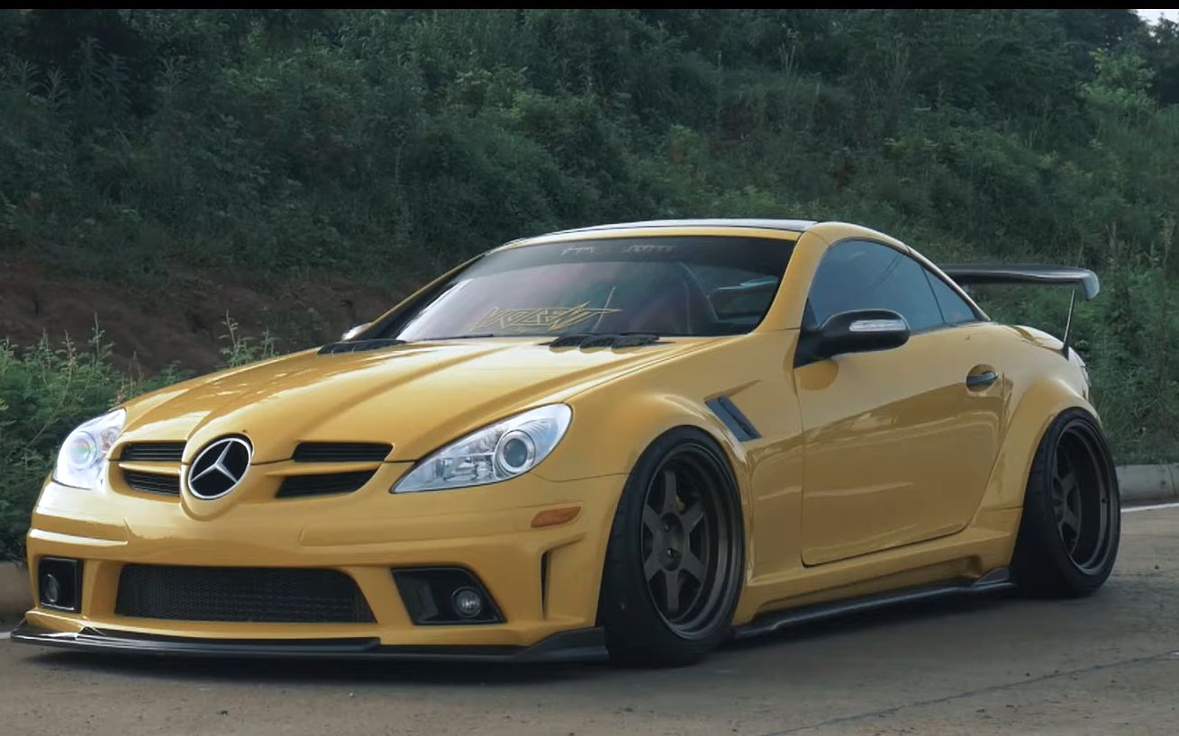 mercedes-benz slk 改装案例欣赏_哔哩哔哩_bilibili