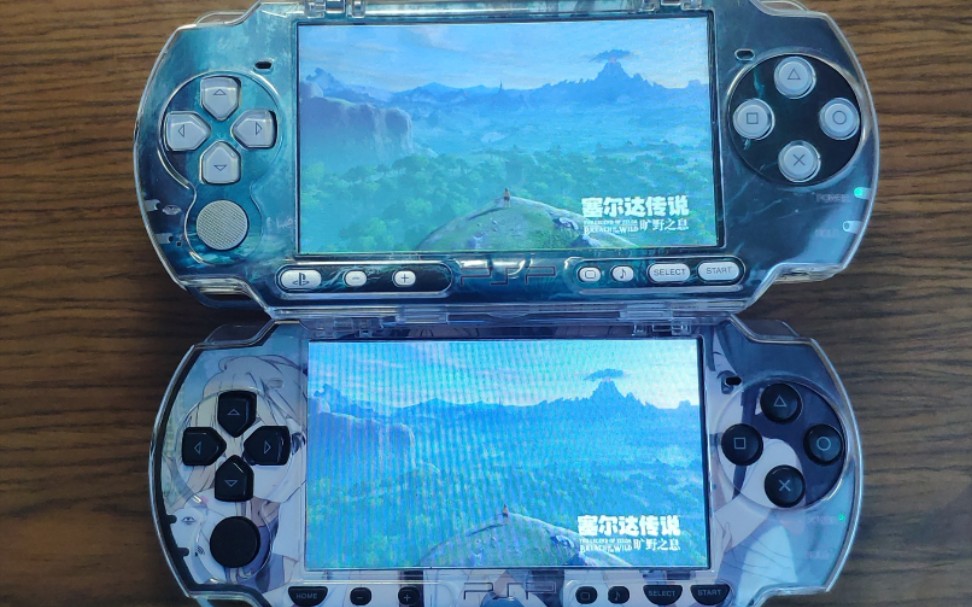psp3000/psp2000的色彩空间观感对比(以及分辨的主要方法_哔哩哔哩