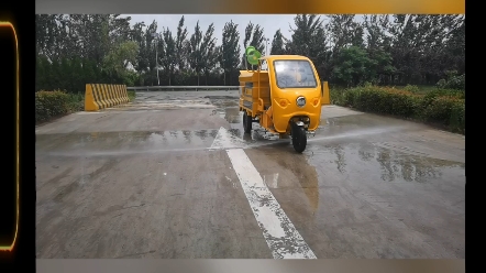 电动高压清洗道路冲洗车园林打药车哔哩哔哩bilibili