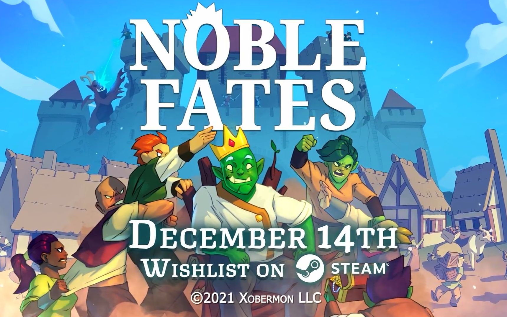 [图]独立游戏-中世纪王国建设沙盒《Noble Fates》将于12月15日推出