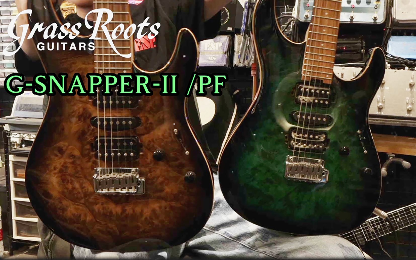 店长介绍 限量特价入门级电吉他 grassroots g-snapper ii