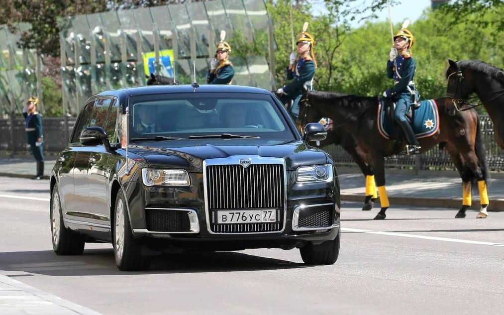 模型聊车-俄罗斯总统座驾aurus senat模型车_哔哩哔哩_bilibili