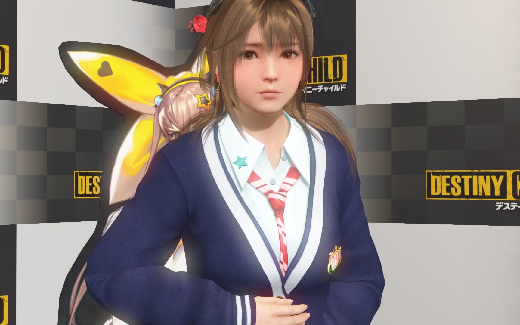 doaxvv 海咲 学生服