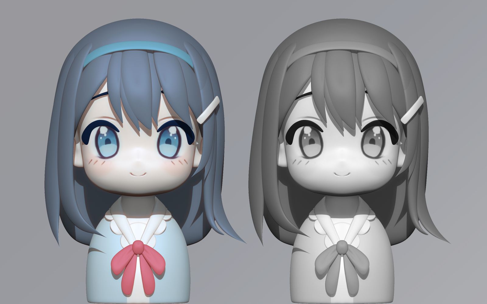 【zbrush雕刻】简单小手办制作教学,0基础也能轻松学会!