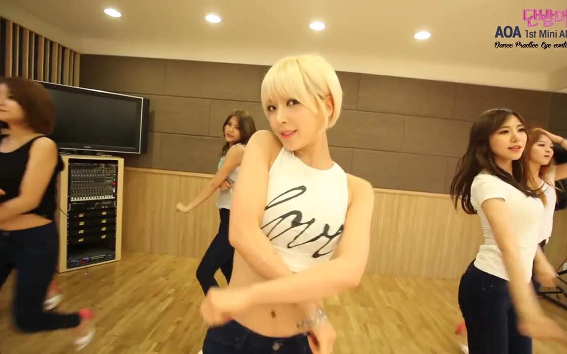 [图]AOA - 短发 Short Hair - 练习室版.mkv