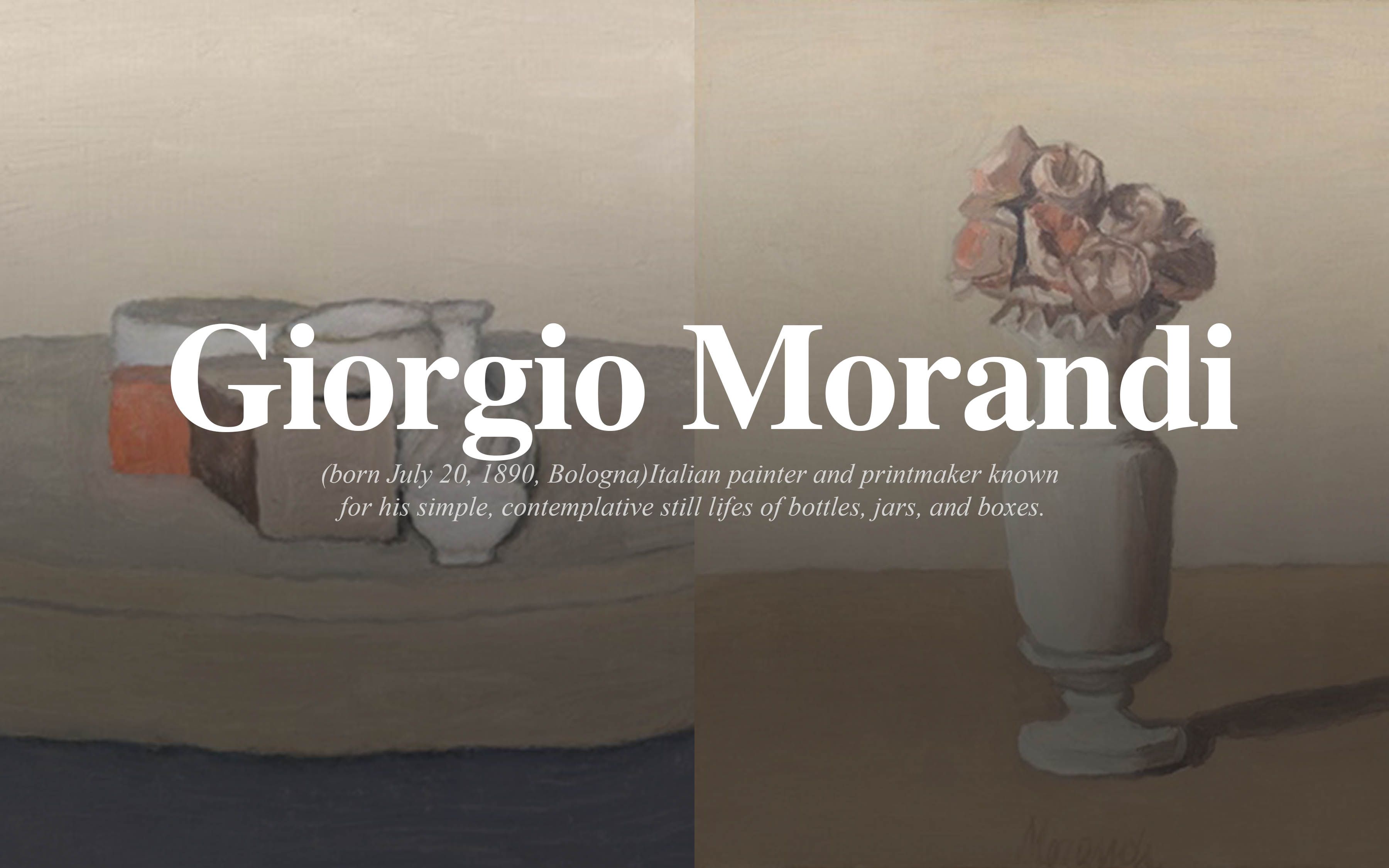 【遇见艺术】乔治ⷮŠ莫兰迪 Giorgio Morandi | 光的诗哔哩哔哩bilibili