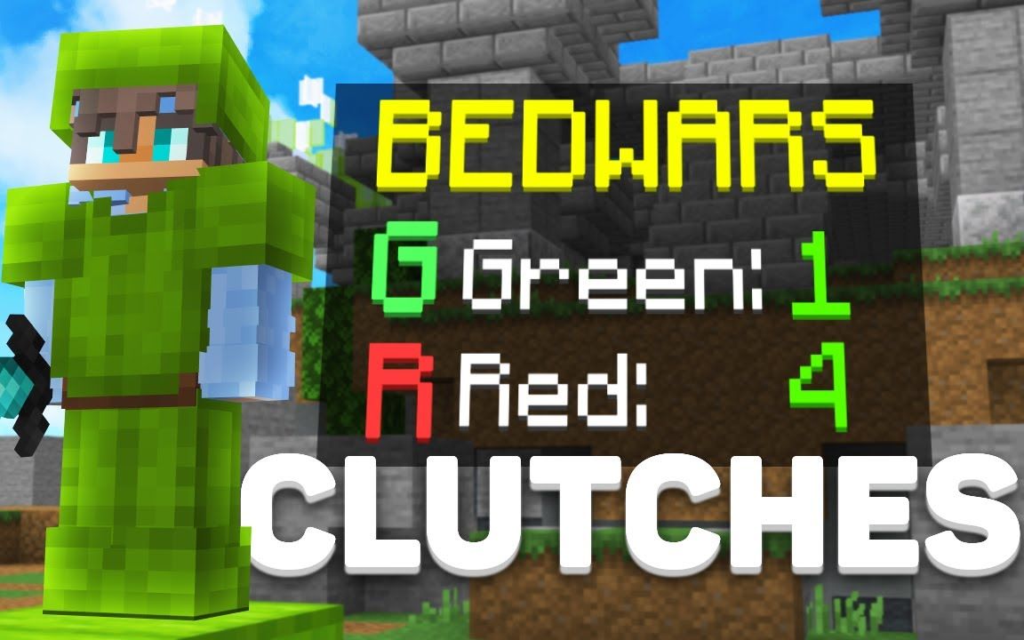 [图][Gandalf]Back to Back Clutches in Ranked Bedwars