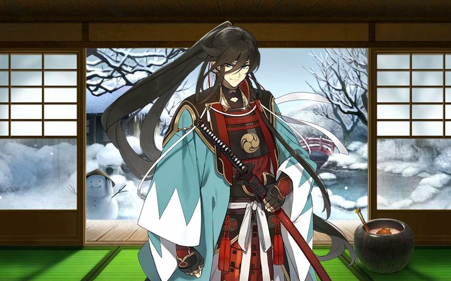 刀剑乱舞实况拉上极化的兼桑去74吧附带兼桑一周年语音