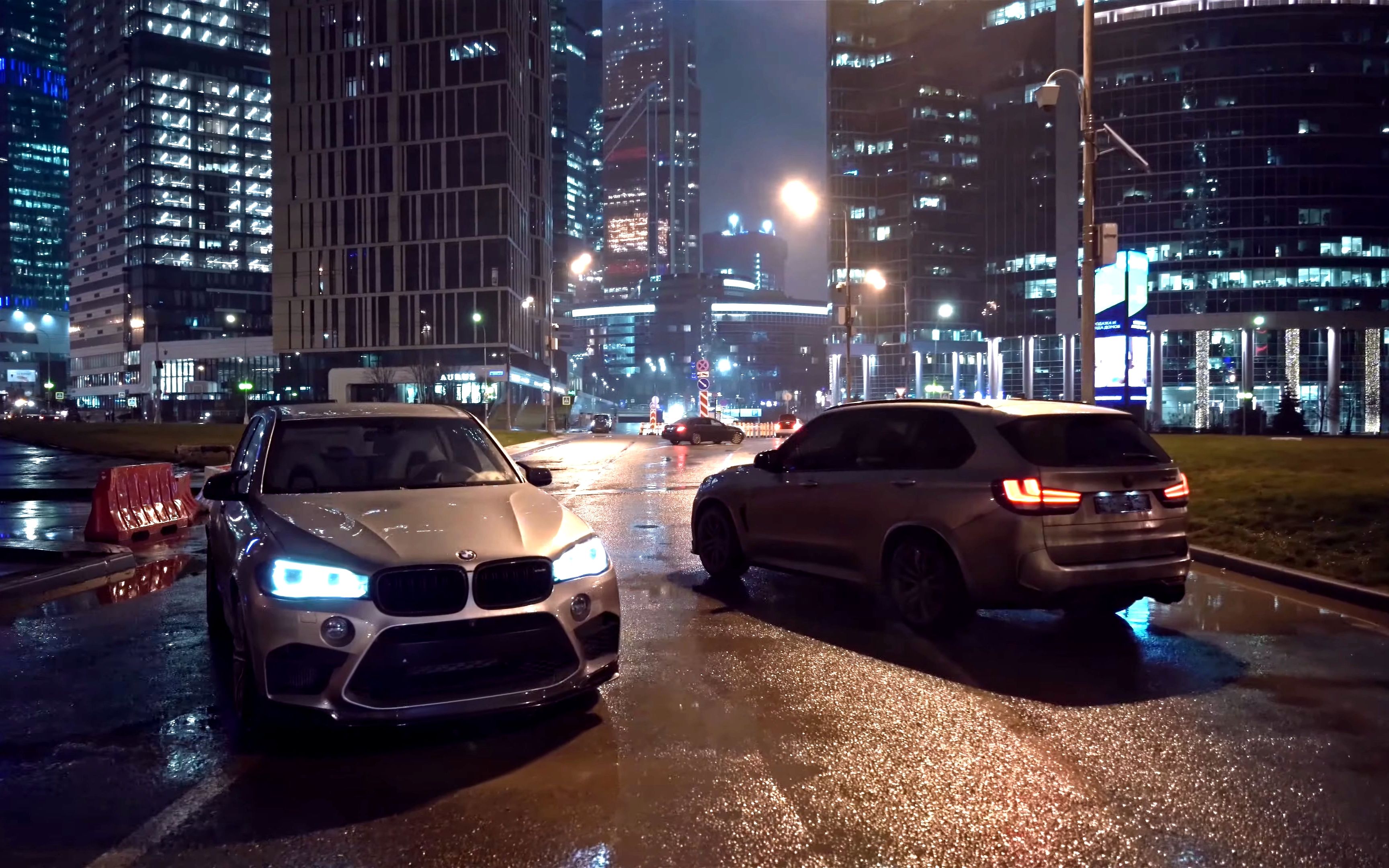 【4k | 观赏】俄罗斯夜景 | 宝马 x5m f85
