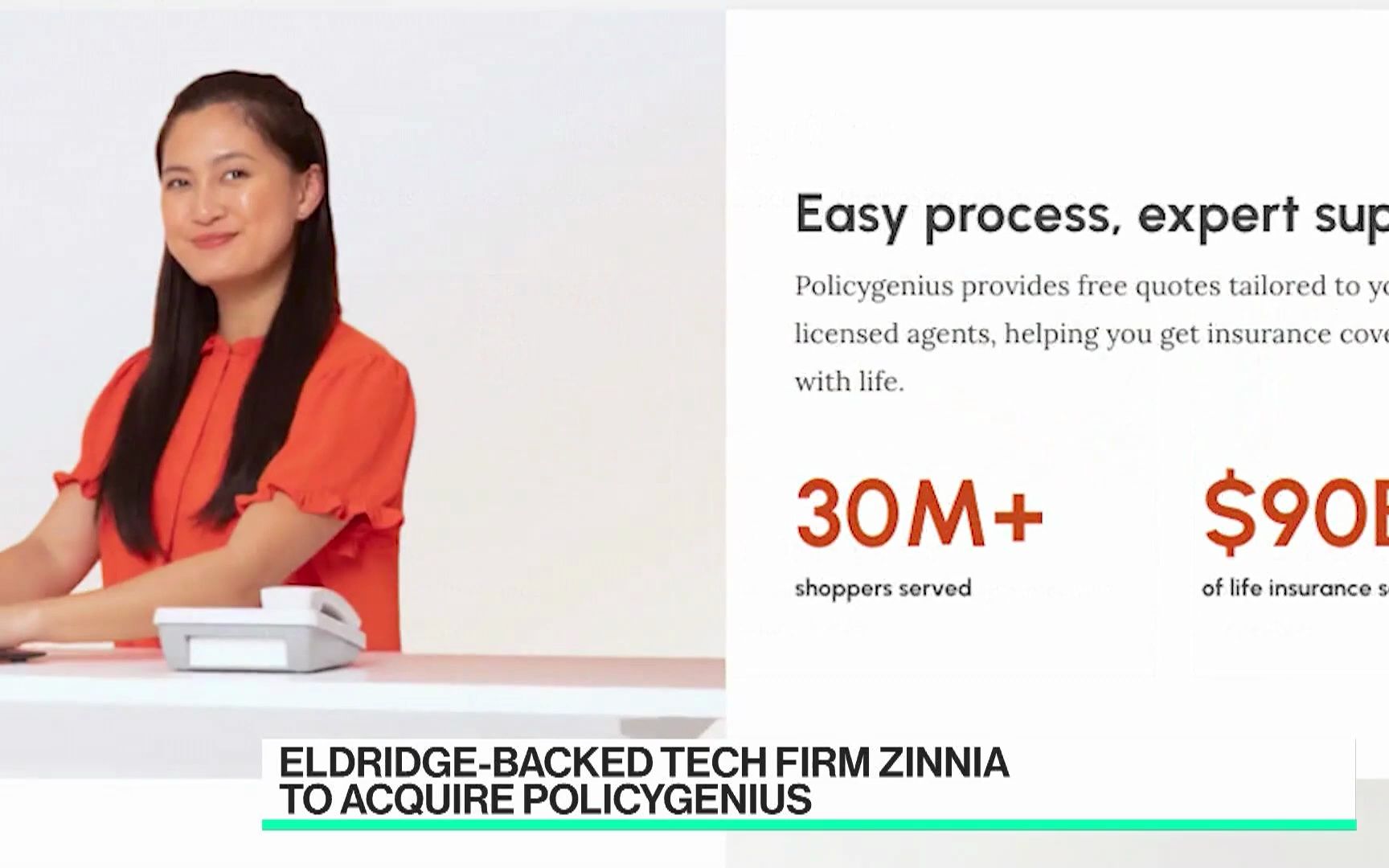 EldridgeBacked Tech Firm Zinnia to Buy Policygenius哔哩哔哩bilibili