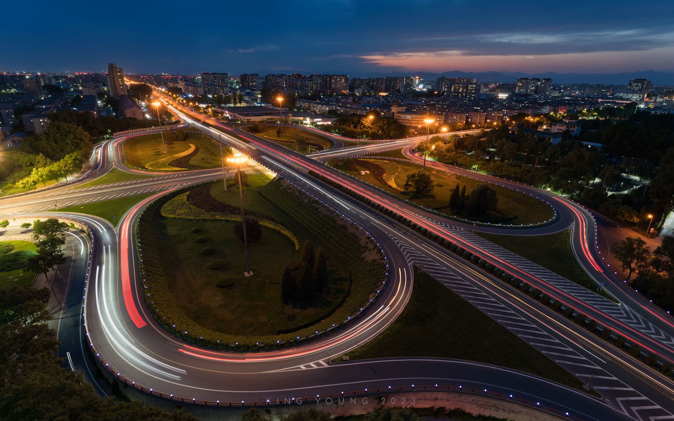 2023北京顺义区燕京桥延时摄影