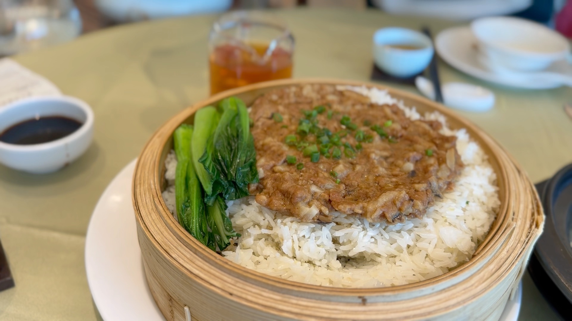 【wendy fu】肉饼蒸饭好好吃