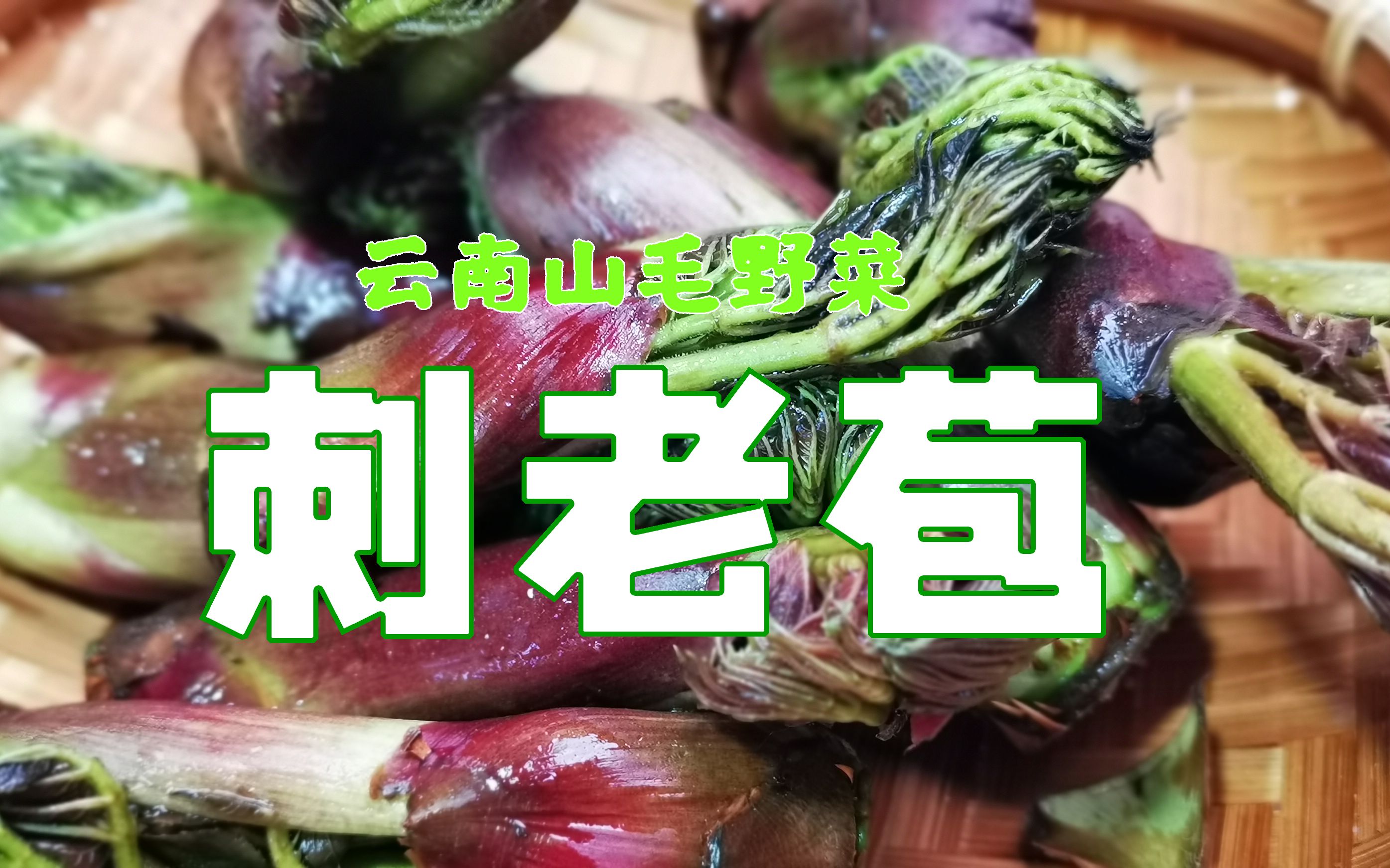 [图]【云南菜】古老的山野菜刺老苞