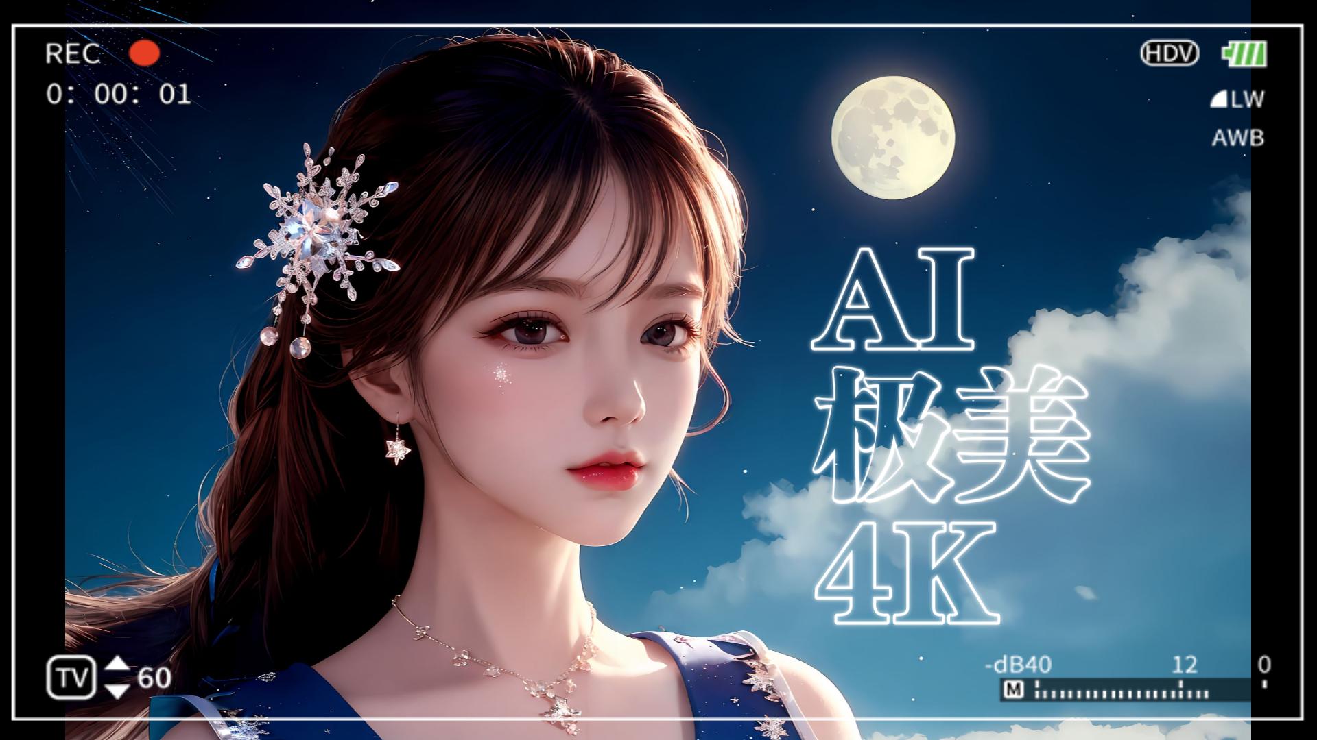 明月如霜 照见人如画 【AI】4k 壁纸 图包哔哩哔哩bilibili