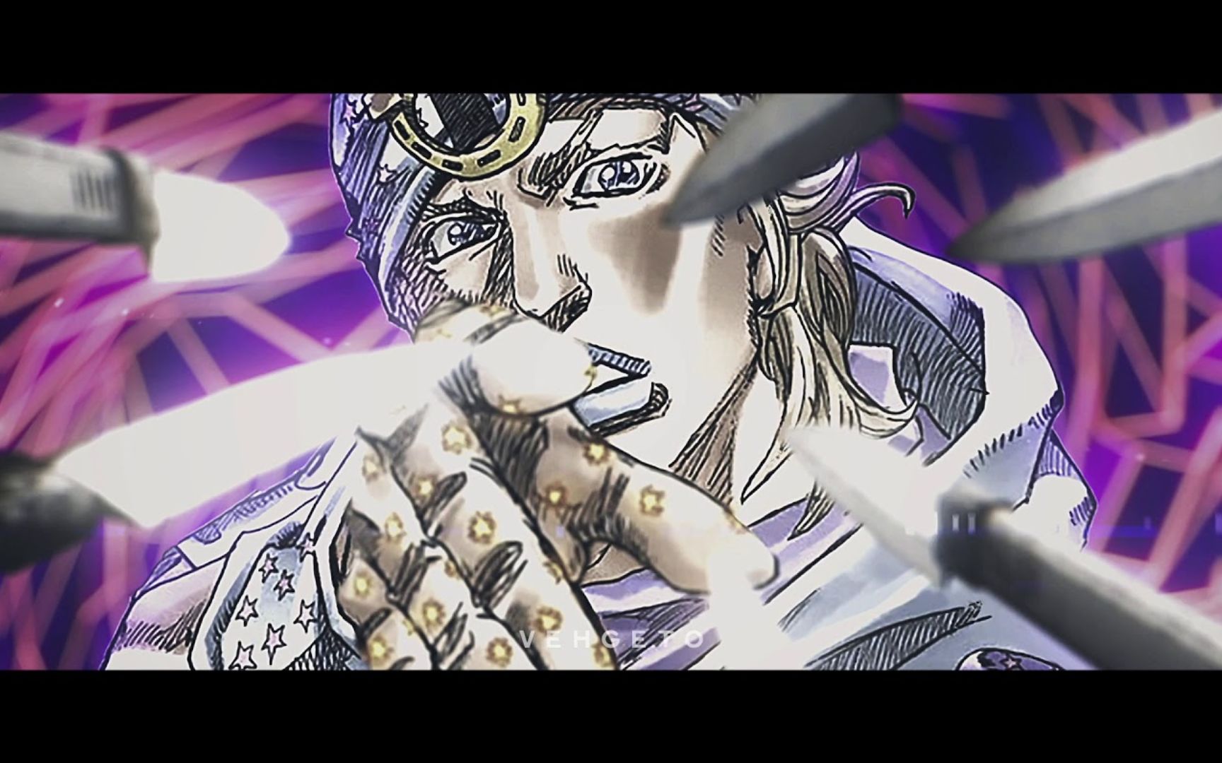 steel ball run- alternate diego brando meets johnny joestar