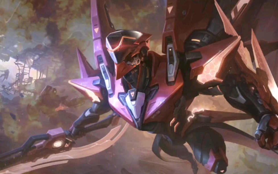 你们要的铠的机甲皮肤绛天,他来了