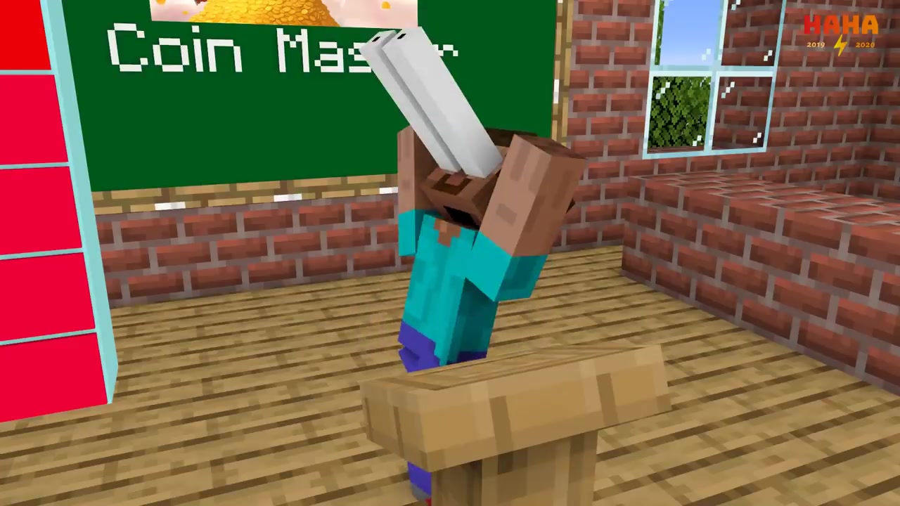 [图]Monster School : Coin Master - Funny Minecraft Animation 2316