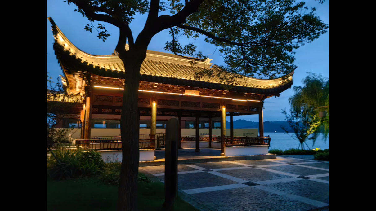 东钱湖小普陀景区 月波楼