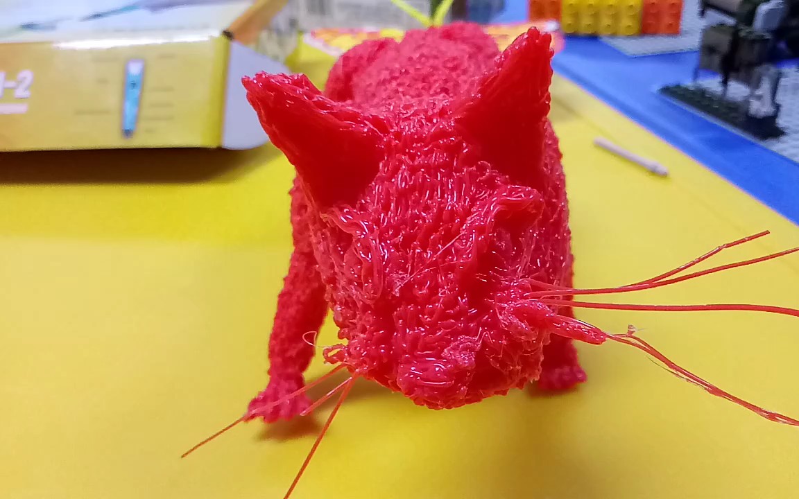 [3d打印笔] 猫的制作 猫科动物的画法 猫类笔法