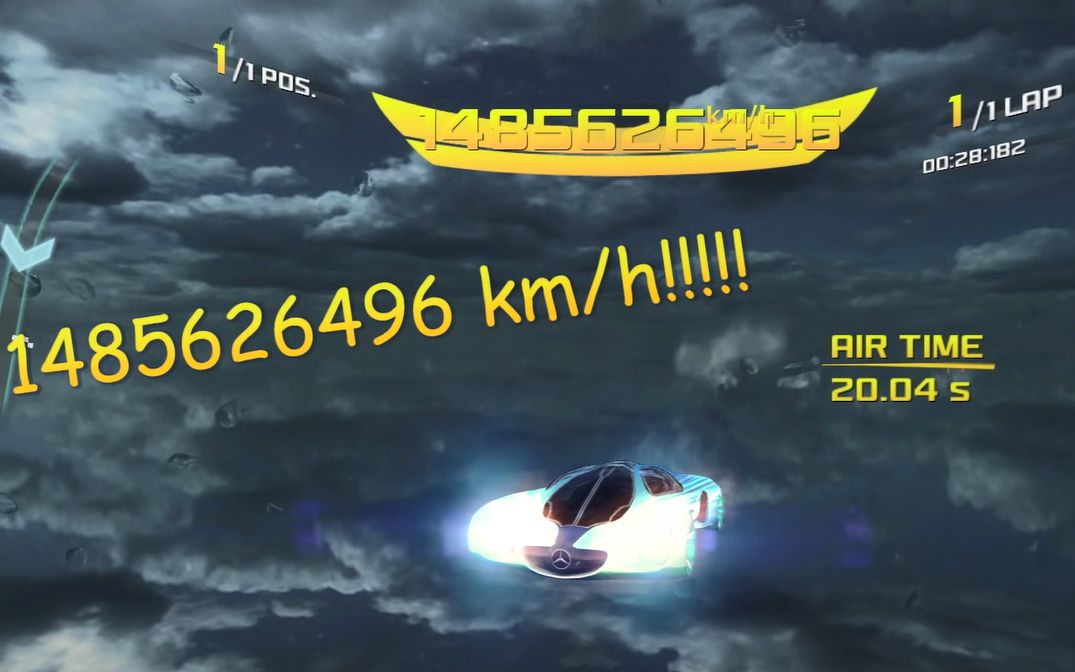 [图]【狂野飙车8】当你超越了光速……(1079252848.8 km/h)