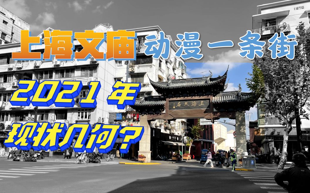 上海文庙动漫一条街现状几何 曾经的辉煌是否还能延续