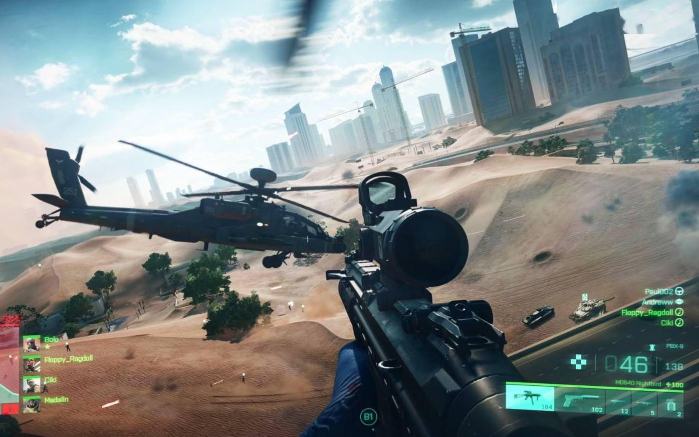 battlefield 2042 战地2042 b测 实机测试