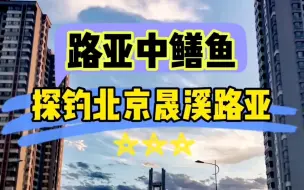 Download Video: 探钓北京晟溪路亚解锁鳝鱼路亚鲈鱼