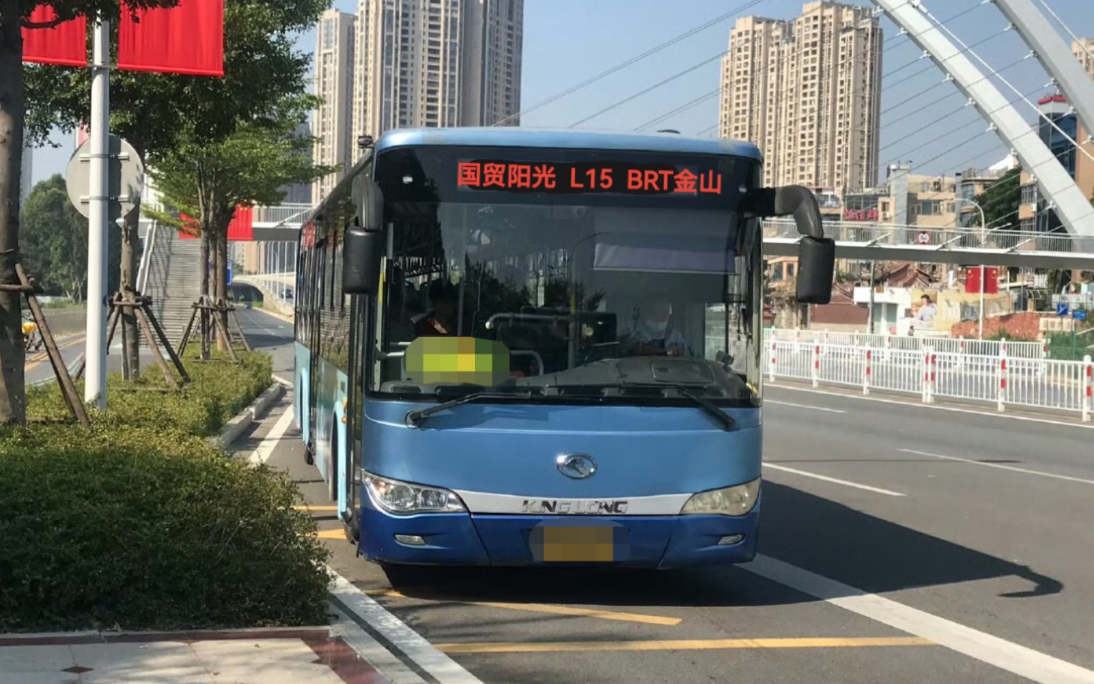 【老线路复刻39】厦门brt链接线l15路(国贸阳光-brt金山)复刻pov