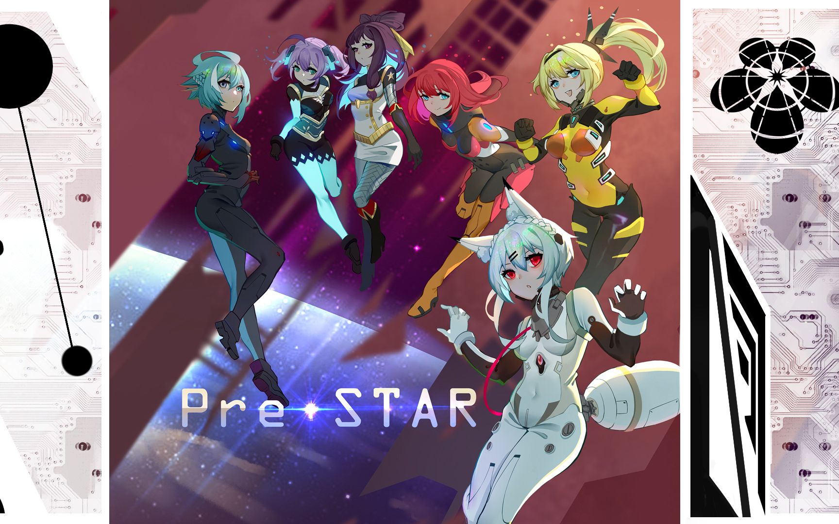 [图]【彼岸星空—手书】少女与太空歌剧！战斗吧歌姬《Pre-STAR》手书MV