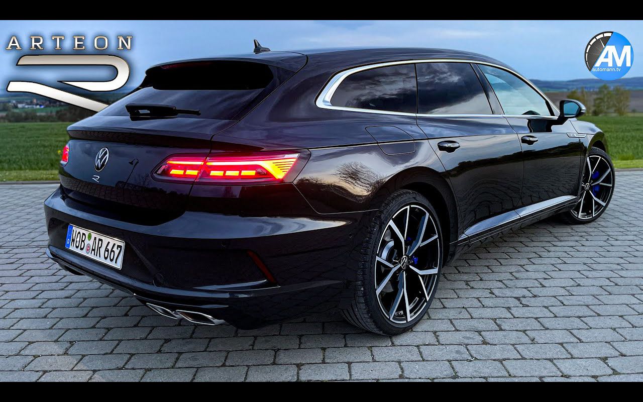 「第一视角」傍晚试驾 大众arteon r 猎装版 2.0t四驱 320匹!