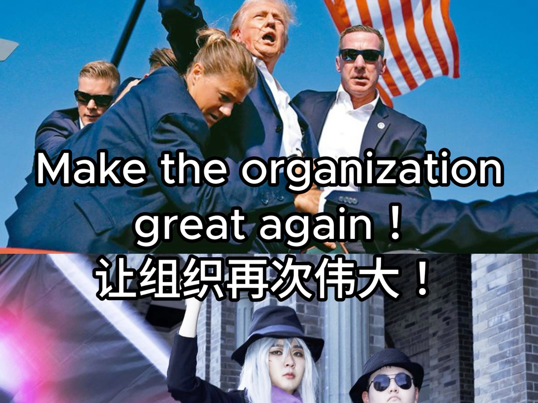 让组织再次伟大!Make the organization great again!哔哩哔哩bilibili