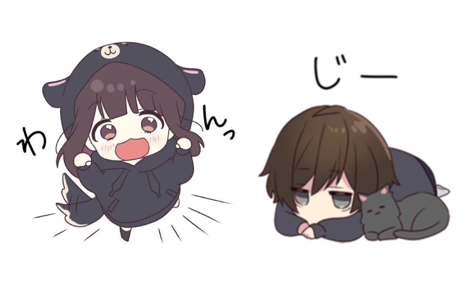 【七濑胡桃】一分钟教你轻松画著名表情包menherachan和menherakun