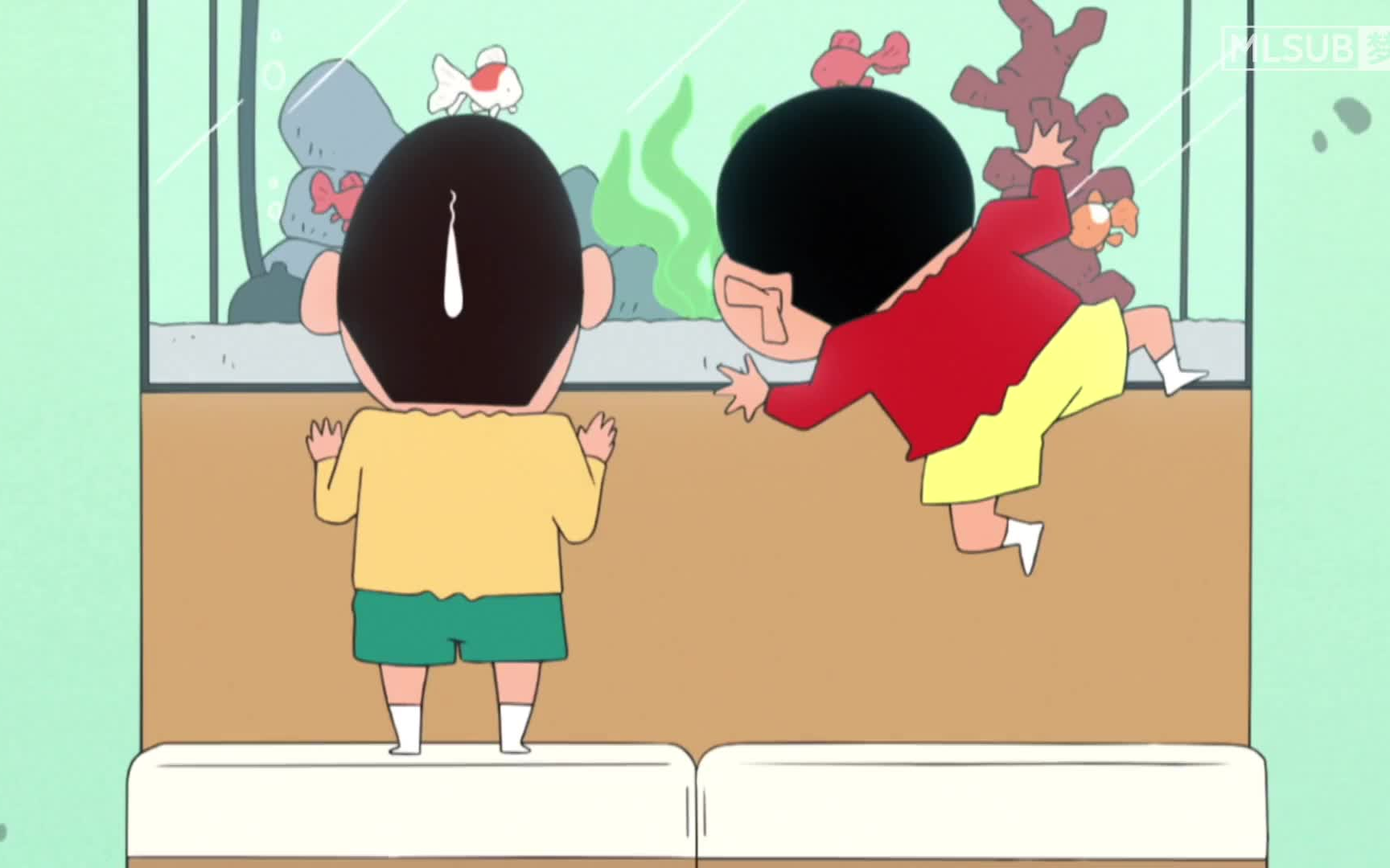 蜡笔小新日语 金鱼和阿呆