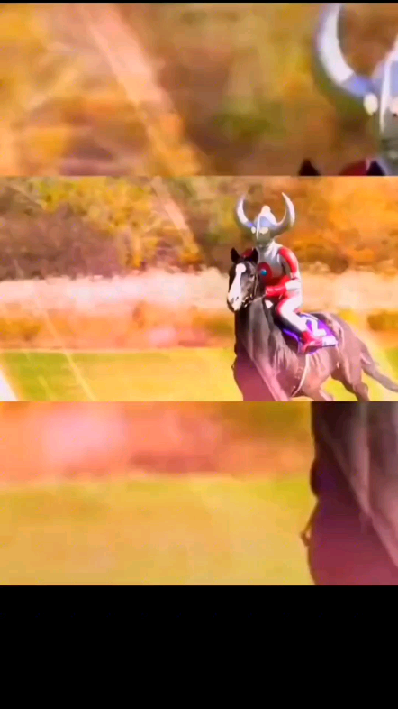 微信80素菜之骑马的奥特曼