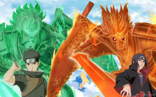 【综合】火影忍者中所有宇智波族人须佐能乎的形态_哔哩哔哩_bilibili