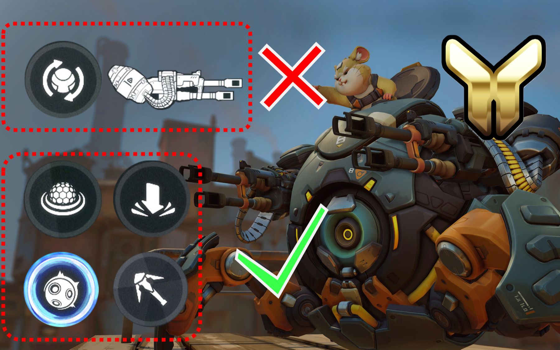 ow欧服强度如何?2000分破坏球不掏枪能赢么?