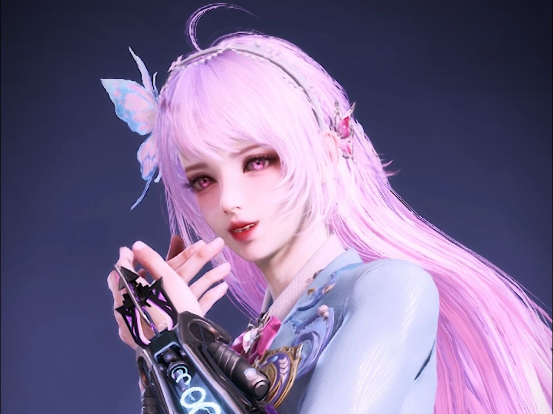 【永劫无间】沈妙情人节限定捏脸——爱莉希雅!