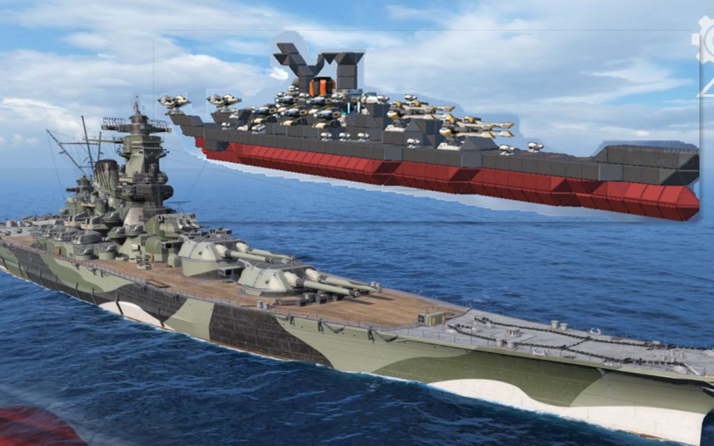 [重装上阵]终末和歌----敷岛号战列舰_哔哩哔哩 (゜-゜)つロ 干杯