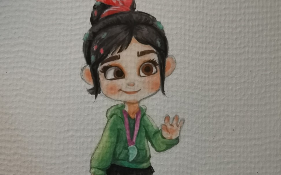 迪士尼云妮洛普绘画