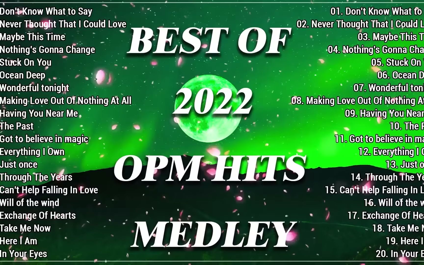 [图]Best OPM Love Songs Medley - Non Stop Old Song Sweet Memories 80s 90s - Oldies B