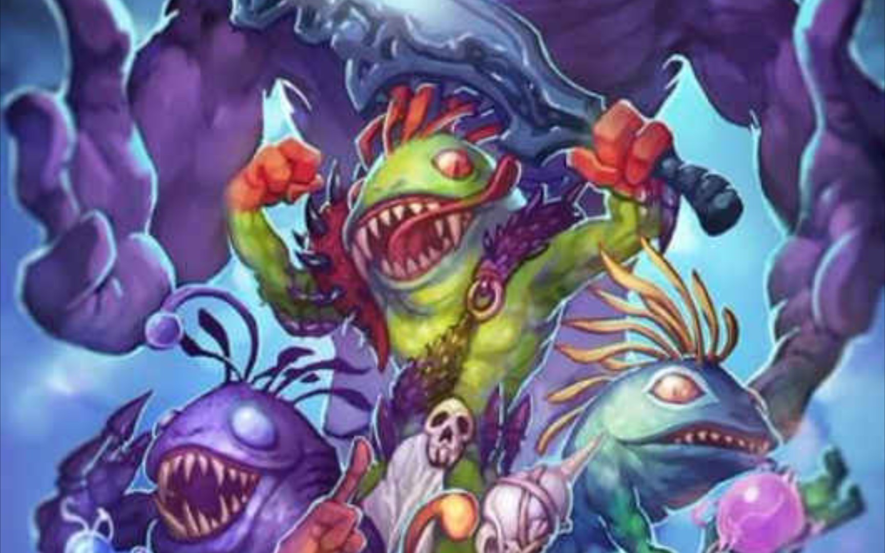 鱼人萨版本上分卡组还不快学起来