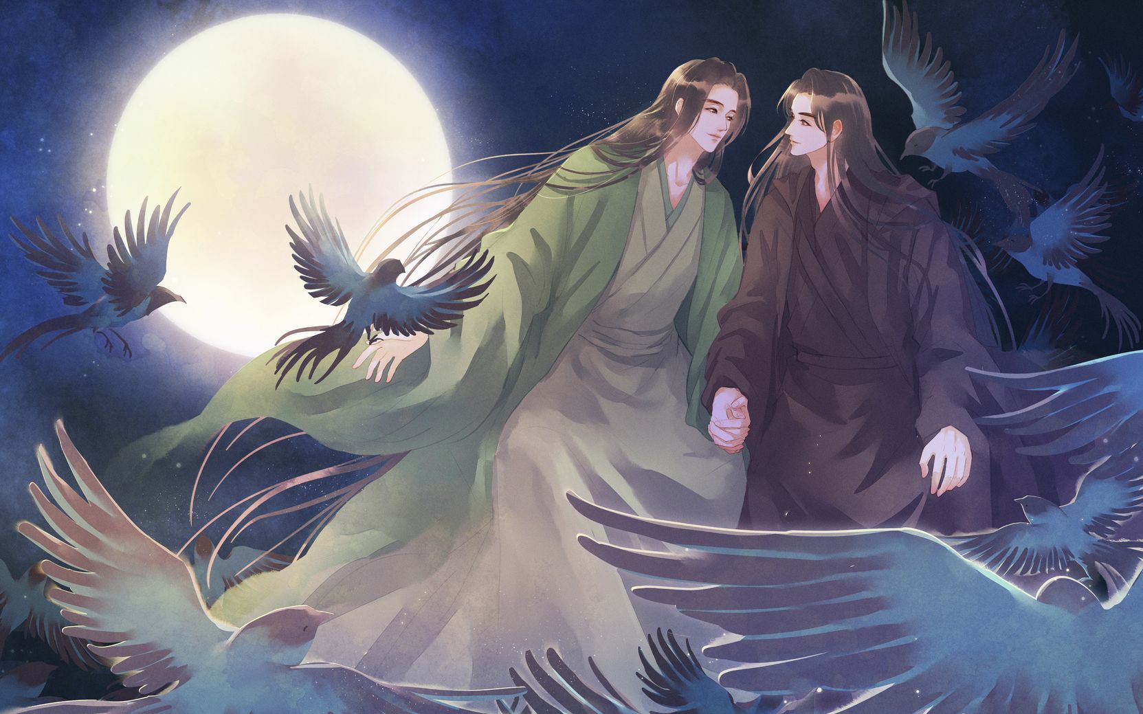 【中翻】《镇魂》ed《只是太在意》(原著向曲绘 pv)_哔哩哔哩 (゜-゜)