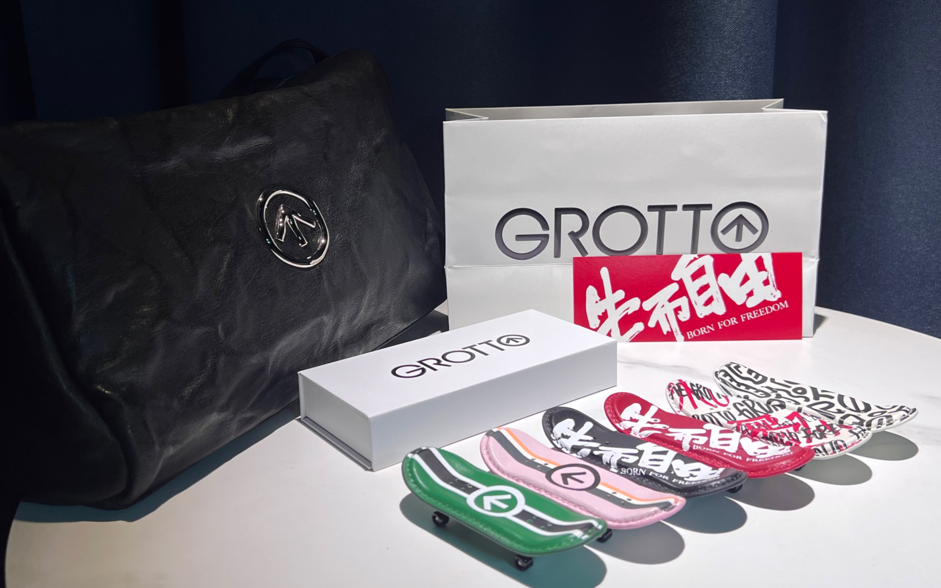 轻奢品牌GROTTO 手指滑板挂件新品上市哔哩哔哩bilibili