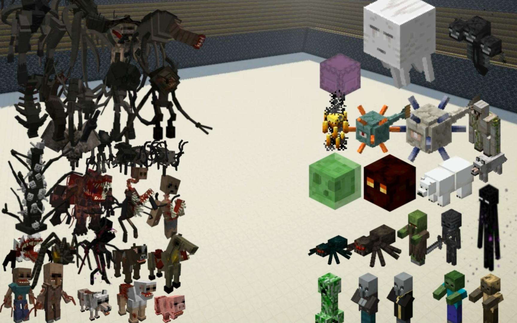 (怪物大乱斗)原版生物 vs 逃逸:寄生虫