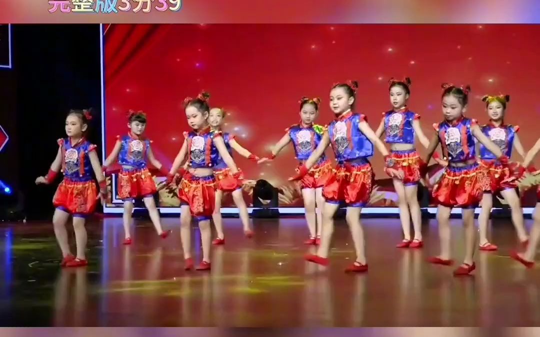 元旦舞蹈少儿舞蹈《中国娃》#简单易学的集体舞蹈推荐#舞蹈剧目#集体