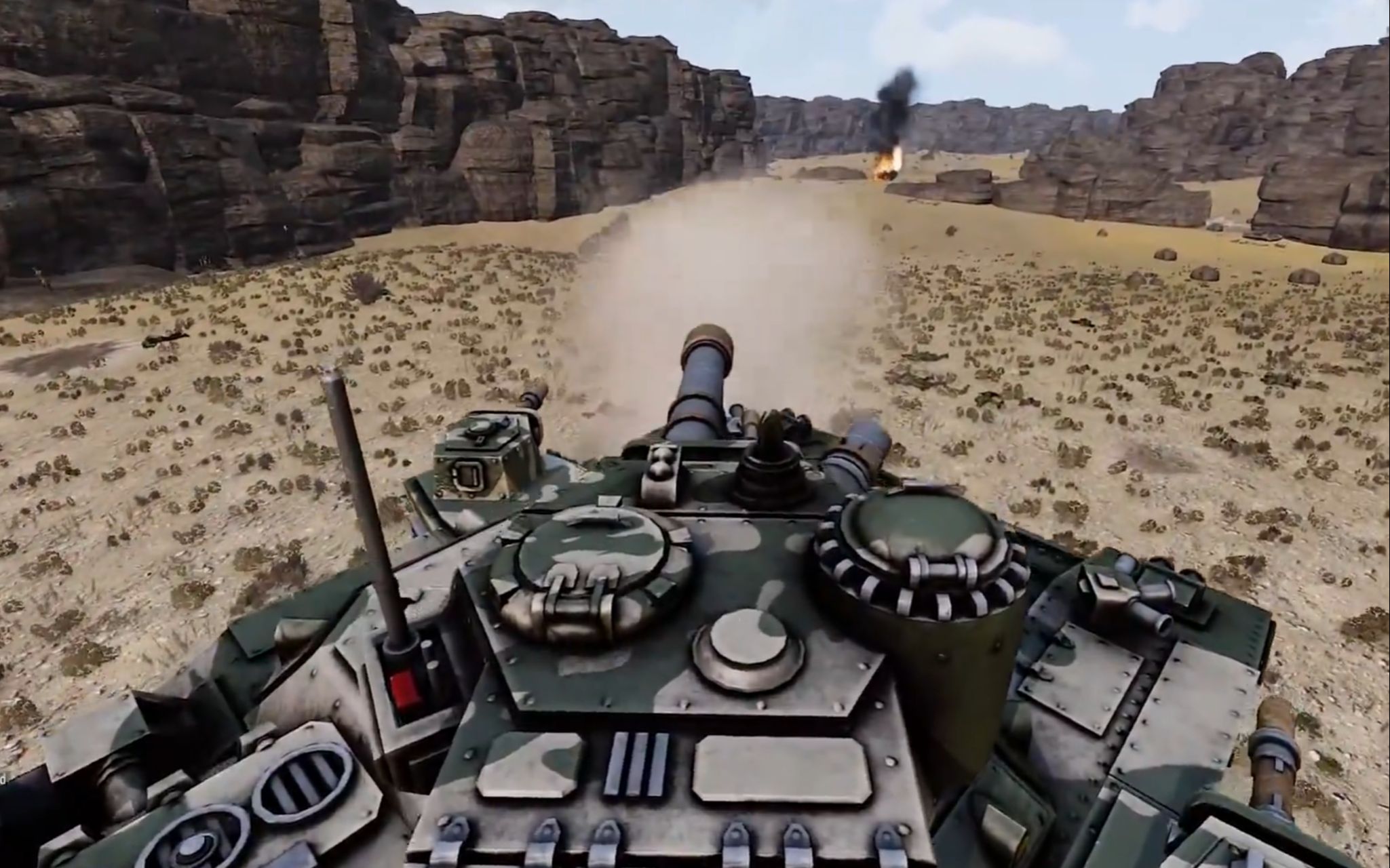 【战锤40k】国外玩家用arma3还原星界军的帝皇毒刃坦克