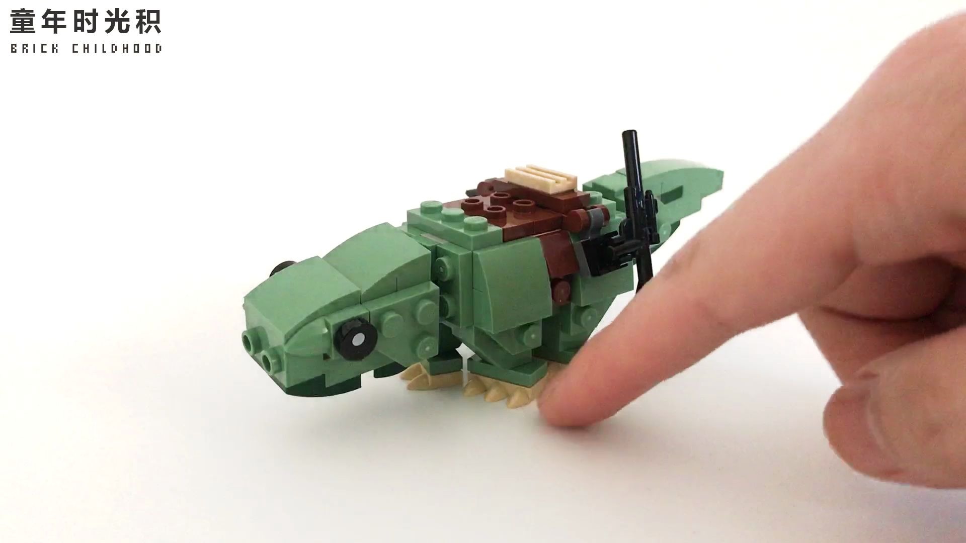 测评 乐高 星球大战 75228 沙漠暴风兵湿背蜥 积木玩具