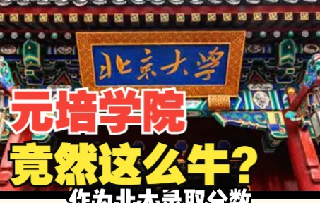 大学竟然自由选专业?北大元培学院究竟藏着怎样的”魔力“,让全国高考状元慕名于此?哔哩哔哩bilibili